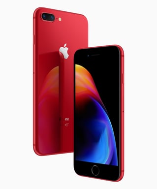 iPhone 8 plus 256 GB, (PRODUCT)Rojo, desbloqueado