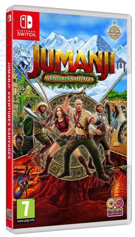 Jumanji Aventures Sauvages Nintendo Switch Nintendo - vue 1