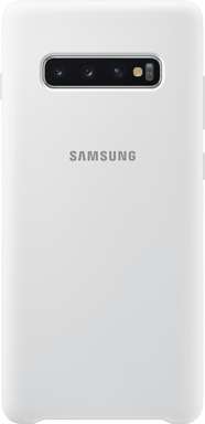 Coque pour Samsung Galaxy S10 + Silicone Ultra Fine Blanche Samsung