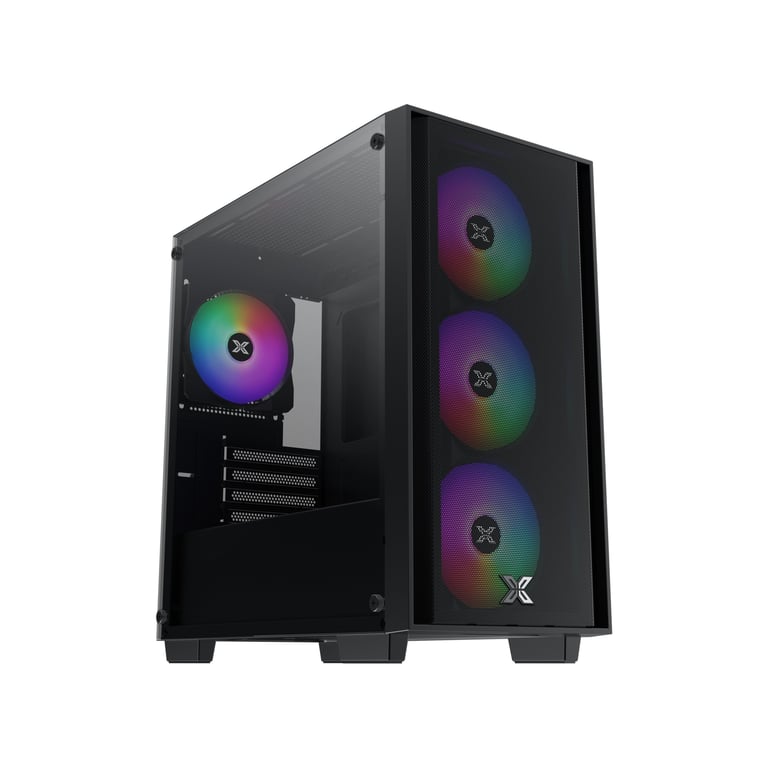 Boîtier PC - Xigmatek - Nyx Air II (Noir) - Mini Tour - Format Micro-Atx - Sans Alimentation
