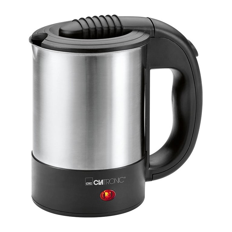 Bouilloire De Voyage Clatronic WKR 3624 – 0,5 Litre 1000W Acier Inoxydable - vue 4