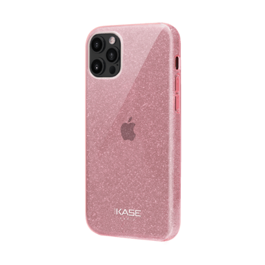 Funda Glitter Slim para Apple iPhone 12/12 Pro, oro rosa
