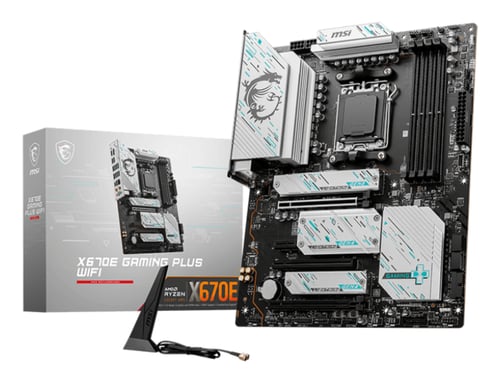 MSI X670E GAMING PLUS WIFI carte mère AMD X670 Emplacement AM5 ATX