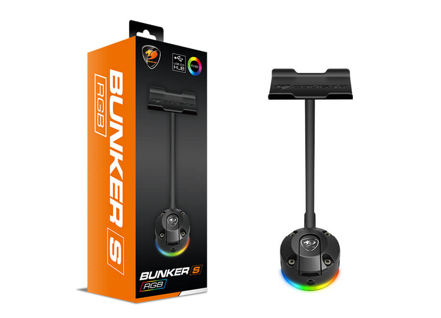 COUGAR Gaming Bunker RGB Support pour casque Neuf - vue 3