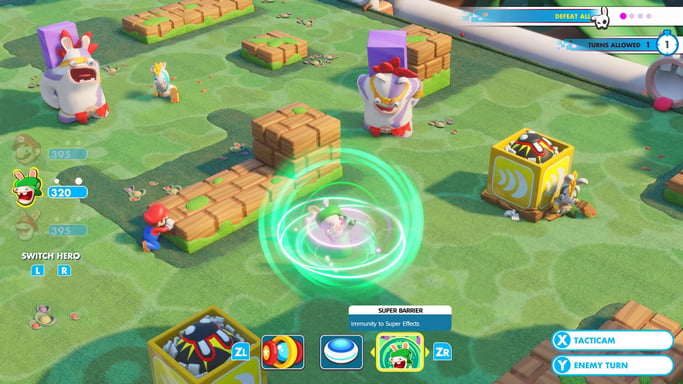Mario + Rabbids Kingdom Battle (Código en caja) Juegos para Switch