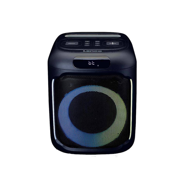 Enceinte TWS Bluetooth 5.0 Compacte IPX4 RMS avec Éclairage LED et Micro Neuf