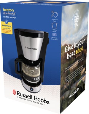 Russell Hobbs 27400-56 machine à café Semi-automatique Machine à café filtre 1,25 L