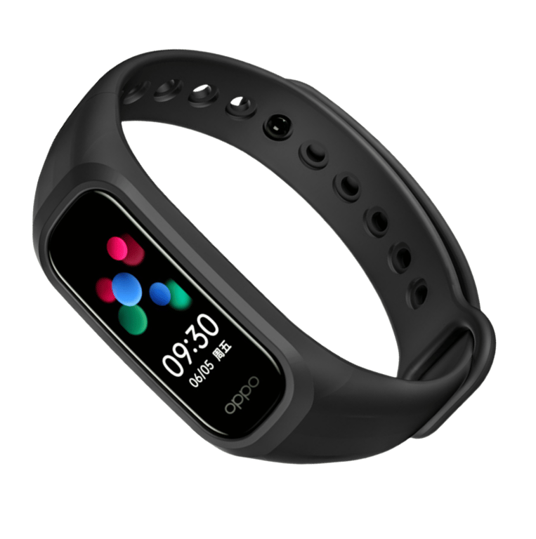 INF Bracelet De Montre En Silicone Pour Oppo Band / Oneplus Band Noir - vue 4