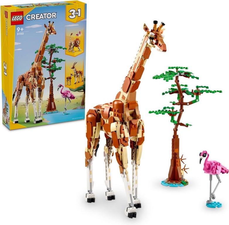 Lego Creator Les Animaux Sauvages Du Safari 31150 Lego - vue 4