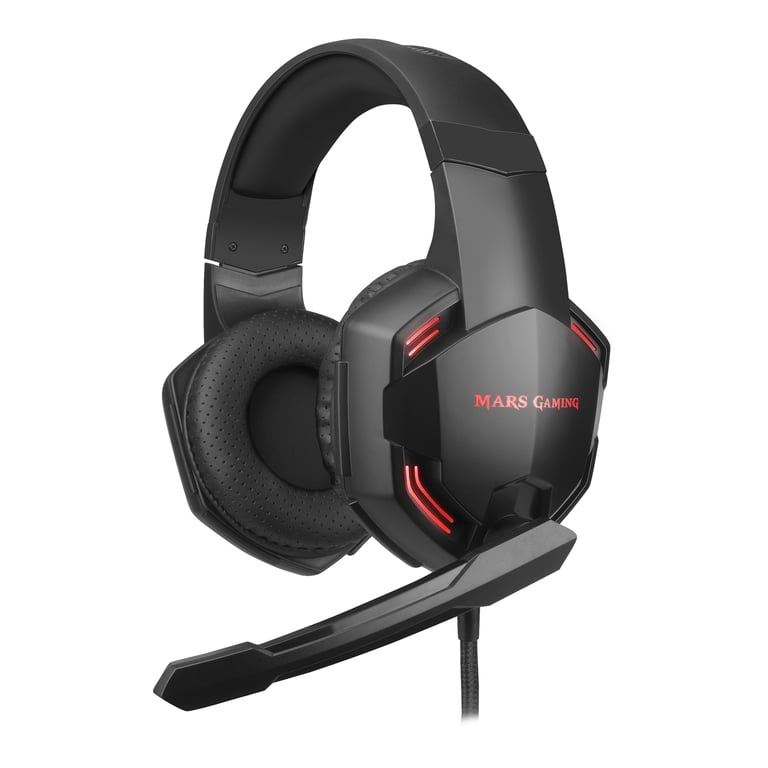 Mars Gaming MHX PRO 7.1 Casque Avec fil Arceau Jouer USB Type-A Noir - Neuf