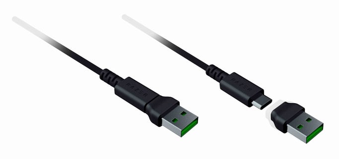 Razer Kraken V4 X con archetto cablato USB Tipo-C / USB Tipo-A Nero