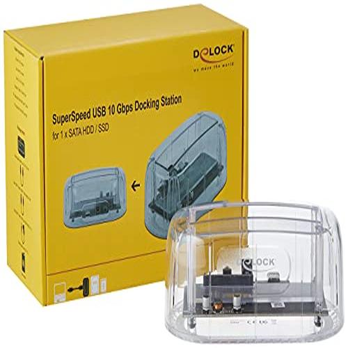 DeLOCK Station d'accueil USB Type C pour 1 x SATA HDD / SSD Neuf - vue 3