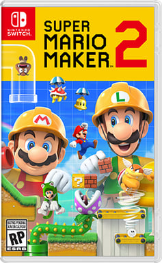 Nintendo Super Mario Maker 2 Estándar Inglés, Francés Nintendo Switch