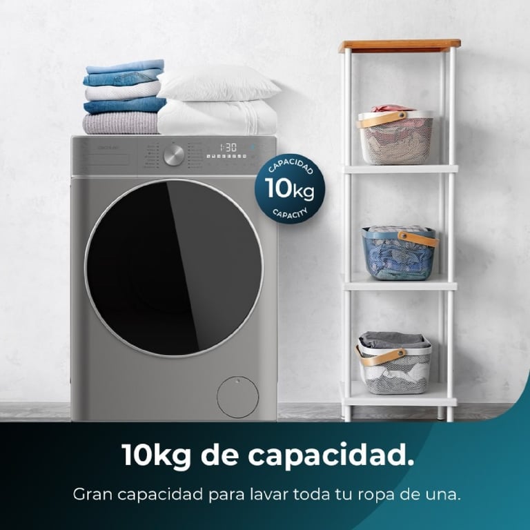 Lave-Linge Cecotec Bolero DressCode 10800   – 10kg 1400rpm A Inverter Vapeur - vue 2