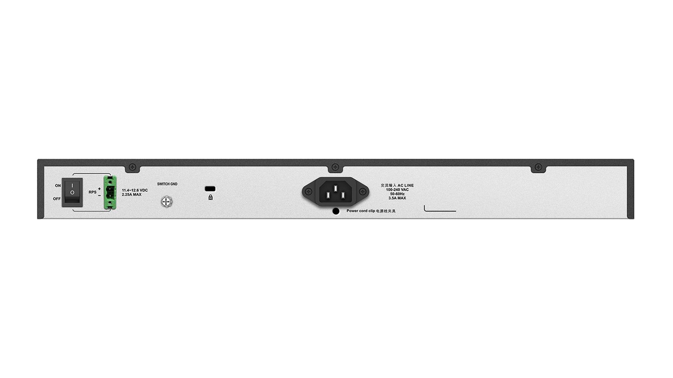 D-Link DGS-3000-28LP switch Gestionado L2 Gigabit Ethernet (10/100/1000) Energía sobre Ethernet (PoE) 1U Negro