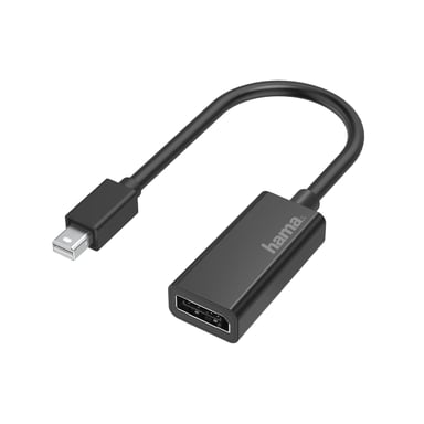 Hama 00200331 Mini DisplayPort Cavo video DisplayPort e adattatore Nero