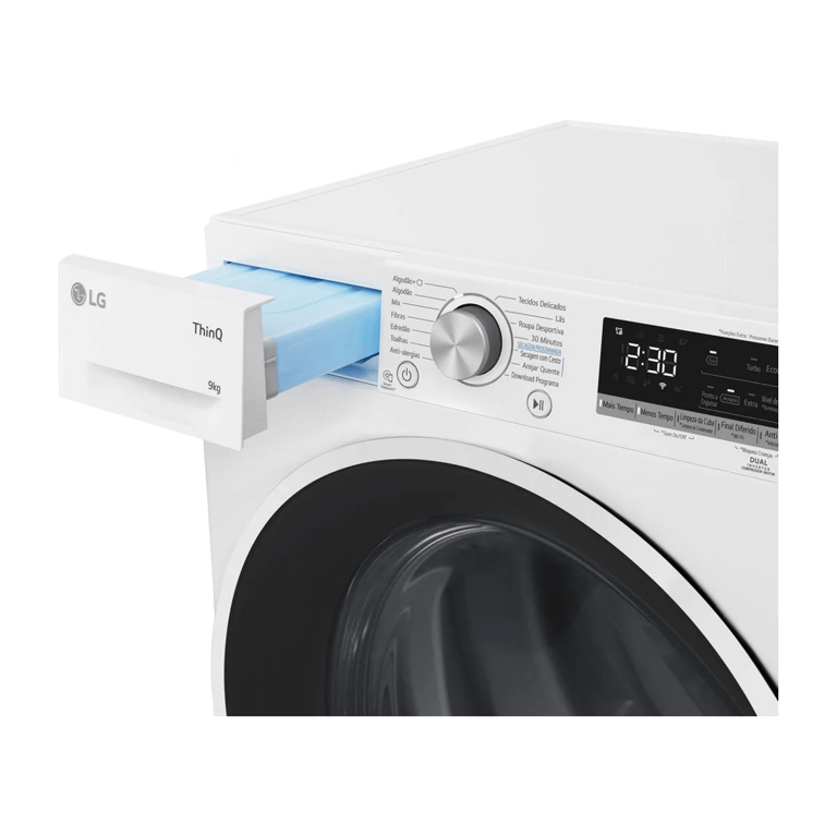 LG RH90V5AV6N sèche linge Pose libre chargement frontal 9 kg - vue 3