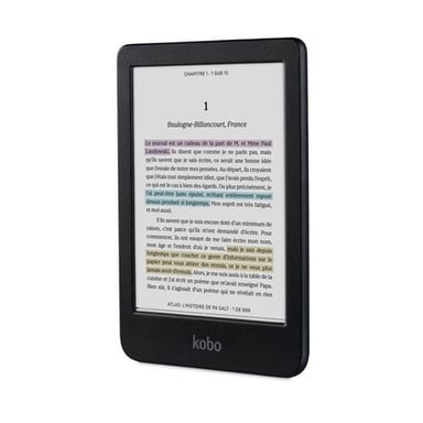 Lector de eBooks Kobo Clara Colour 6'' 16 GB Negro con pantalla E Ink Kaleido 3 y modo oscuro