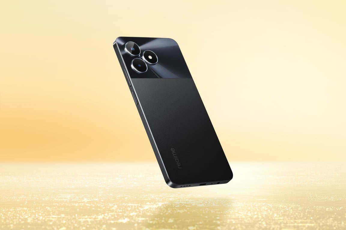 realme C51 (4G) 128 Go, Noir, Débloqué - Neuf