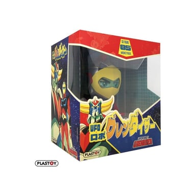 Tirelire Plastoy Goldorak Actarus 15 cm Rouge en plastique