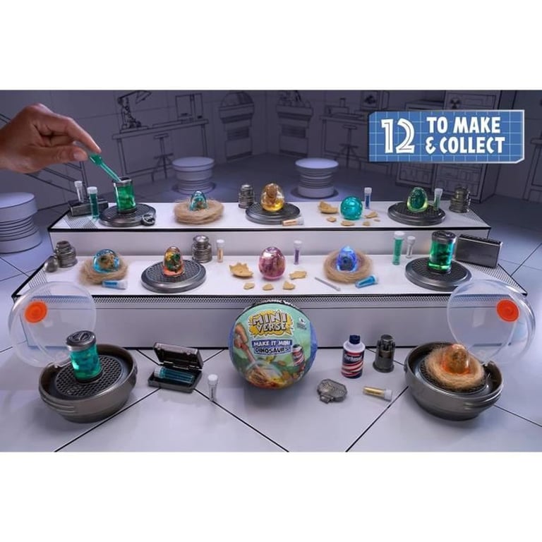 MGAs Miniverse Make It Mini Dinosaurs Jurassic World in PDQ - vue 6