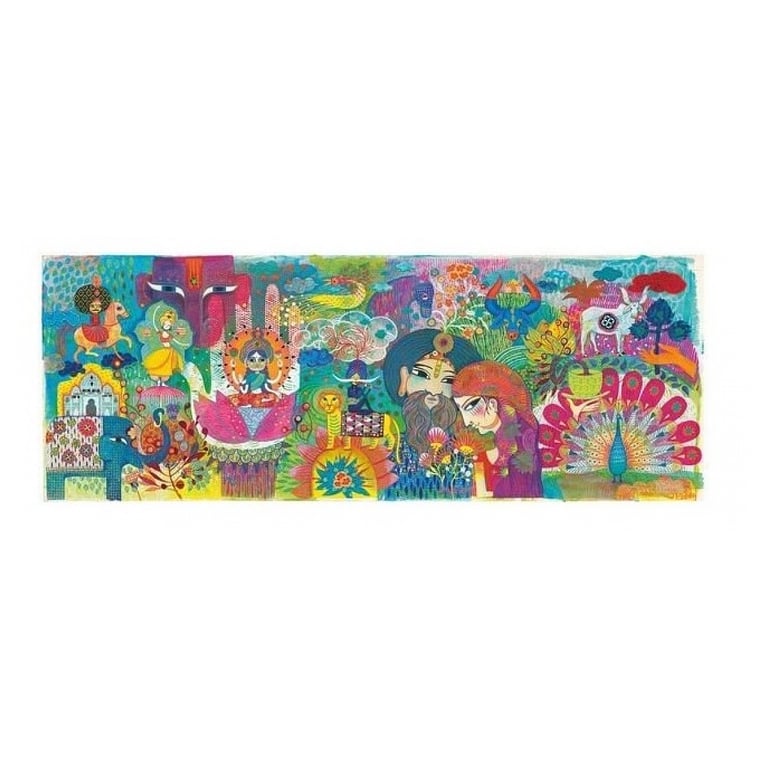Puzzle Djeco Magic India 1000 pièces - vue 2