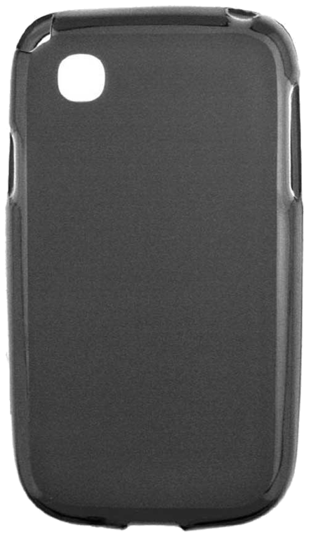 Coque silicone unie compatible Givré Noir LG L40