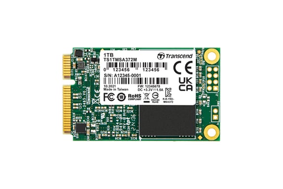 Transcend MSA372M 256 Go mSATA Série ATA III MLC NAND