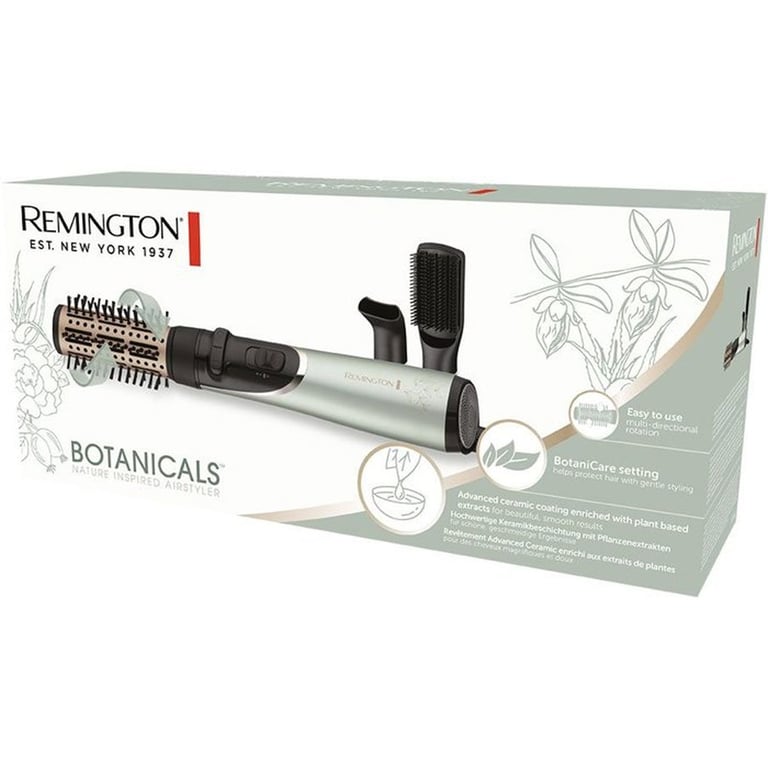 Brosse chauffante à air chaud Remington AS5860 800 W Noir/Argent 3 m - Neuf
