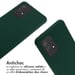 imoshion Coque en silicone avec cordon pour Samsung Galaxy A53 - Vert foncé
