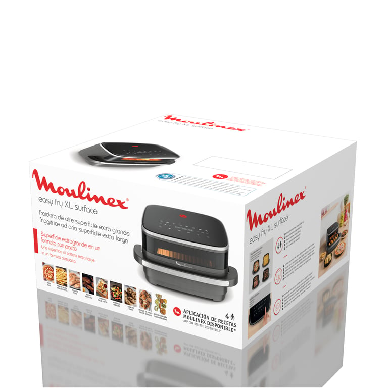 Friteuse Sans Huile Moulinex Easy Fry XL AL402HF0 – Capacité 4 L, 2200 W, 10 Programmes - vue 5