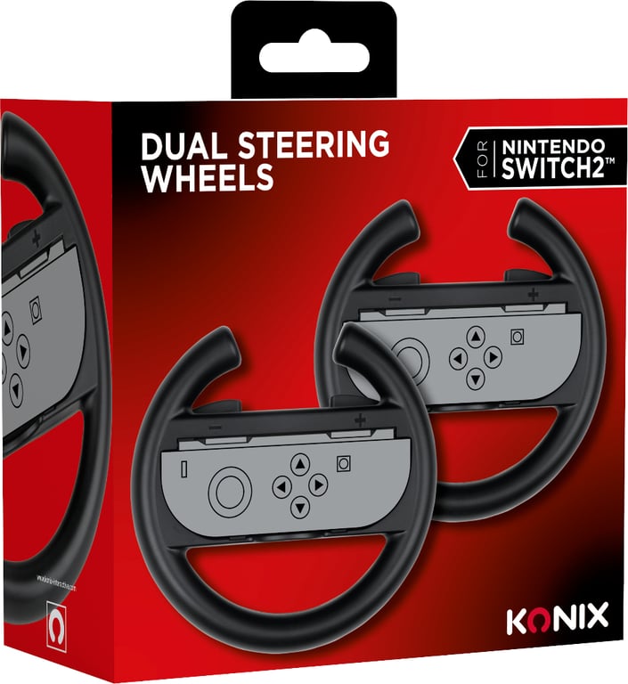 Konix Volants pour joycon X2 pour Switch 2 - Neuf