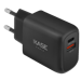 Chargeur secteur mural UE double USB universel PowerPort Speed LITE Charge Rapide 20W (Power Delivery), Noir