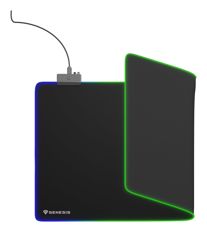 Genesis Boron 500 XXL RGB Tapis de souris de jeu Noir - vue 4
