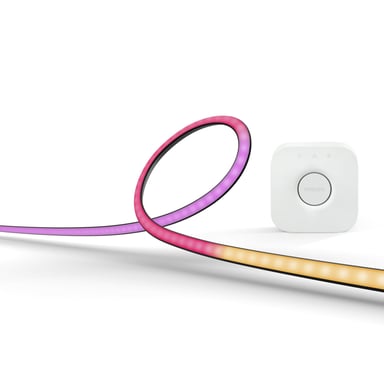 Philips 8719514434677 iluminación inteligente Iluminación inteligente por tira Bluetooth/Zigbee Negro, Blanco 20 W