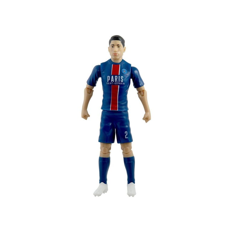 Figurine articulée de foot MEGABLEU PSG Achraf Hakimi Maillot n°2 20 cm Neuf
