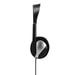 Hama Essential HS 200 Casque Avec fil Arceau Appels/Musique Noir, Argent