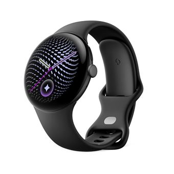 Pixel Watch 5 45 mm 4G avec bracelet sport caoutchouc - vue 3