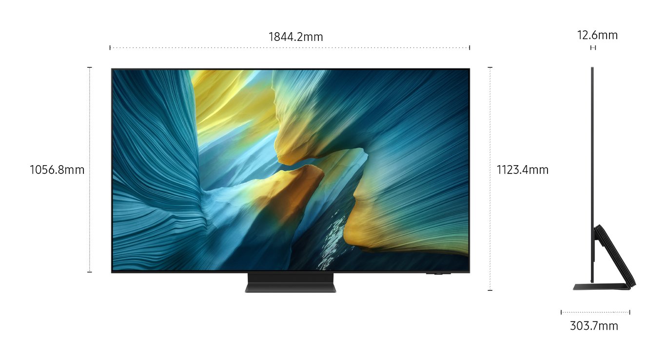 Samsung QE83S95FAEXZT TV 2 11 83 4K Ultra HD Smart TV Wifi Neuf - vue 4