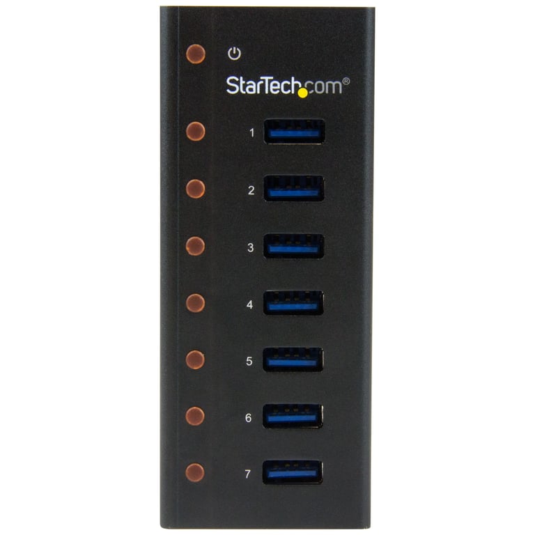 StarTech.com Hub mural USB 3.0 à 7 ports - vue 3