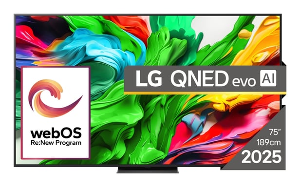 LG QNED 75QNED86A3A TV 190,5 cm (75'') 4K Ultra HD Smart TV Wifi Noir