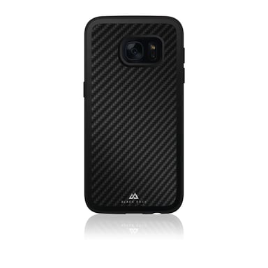 Carcasa protectora ''Material Real Carbon'' para Samsung Galaxy S8, Negro