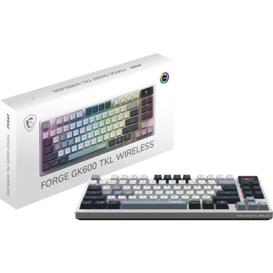 MSI FORGE GK600 TKL W SKY ES