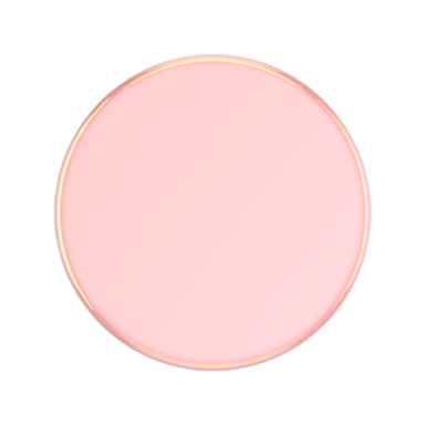PopSockets PopGrip, Color Cromo Rosa Poudré