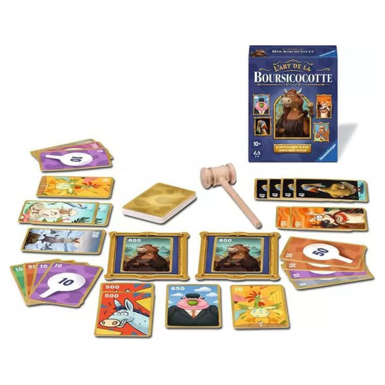 Jeu D Ambiance Ravensburger Boursicocotte – 40 Cartes Animal, 55 Cartes Argent - vue 4