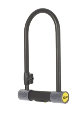 Yale YUL2/13/230/1 Antivol pour bicyclettes Gris 115 mm Verrou en U