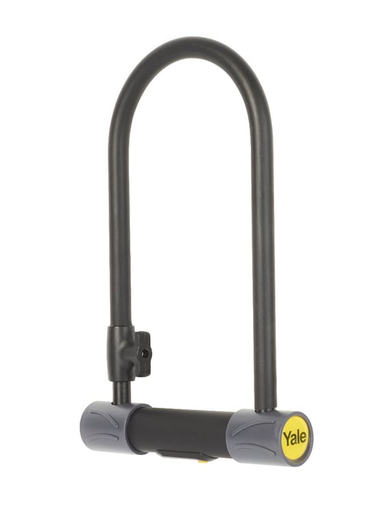 Antivol U de Sécurité YALE YUL2132301 Certifié Sold Secure Pour Vélo VTT 230 x 115 x 13 mm