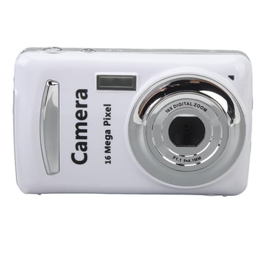 Appareil photo avec zoom optique 16x, capteur 16MP et écran LCD 2,4 pouces White