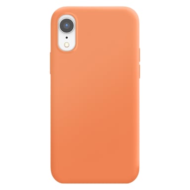 Moxie Funda Antichoque Premium para iPhone XR Colección ColorSkin en TPU Naranja
