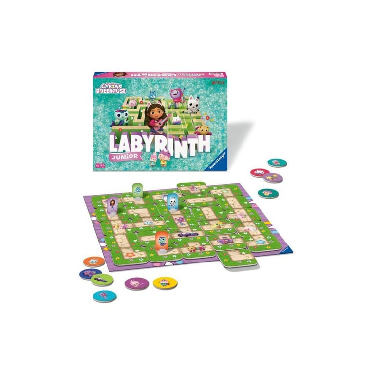 Jeu De Société Labyrinth Junior Gabby Et La Maison Magique Ravensburger La Boite - vue 4